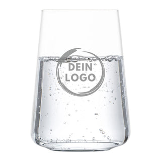 Wassergläser mit Logogravur